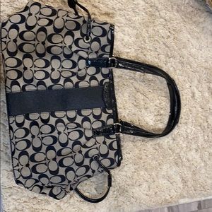 Authentic coach purse